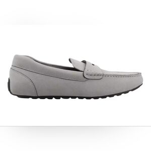 Alfani Men's Marco Slip On Penny Driver Loafers Gray Shoes